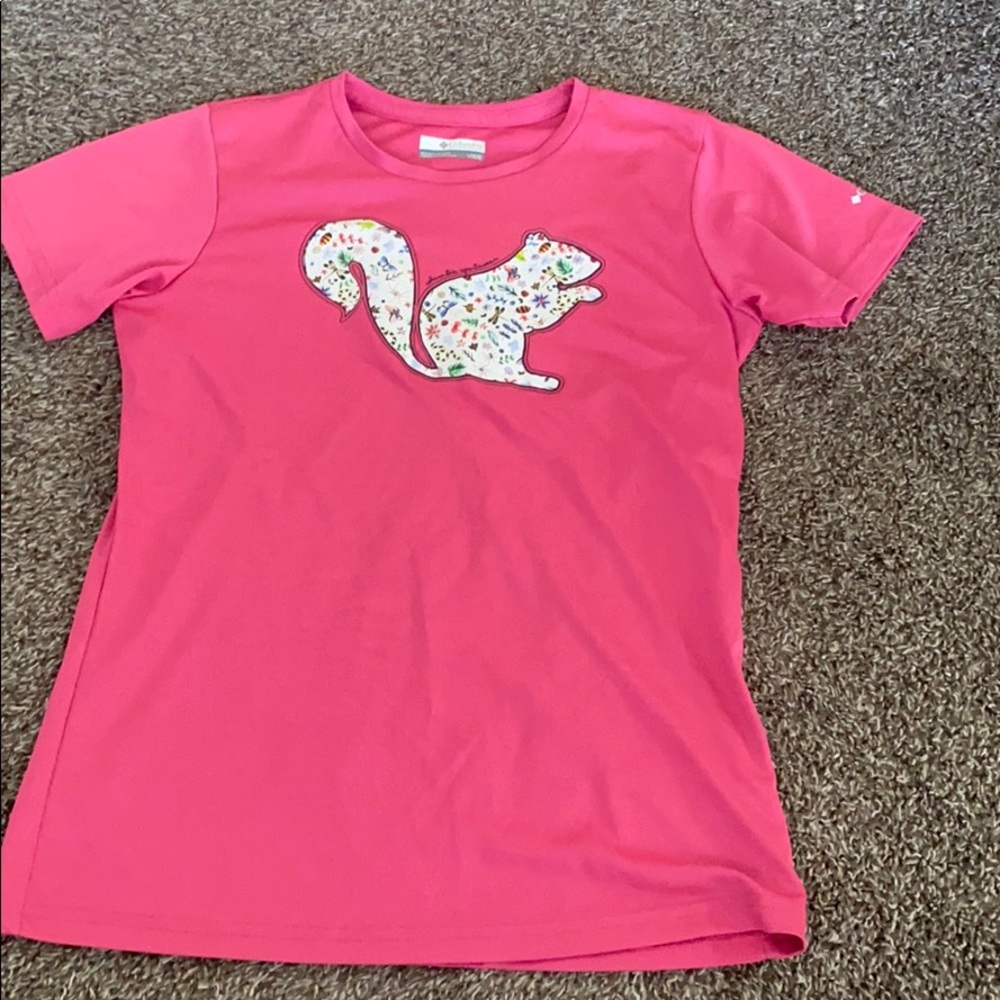 Sun screen shirt with squirrel (for kids/teens)